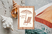 Organic Summer Boho Backgrounds, a Graphic by Paper Flowers Studio (Thumbnail 6 of 10)