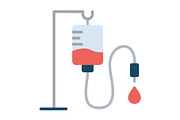 Iv Flat Icon, a Duotone Icon by Pexelpy (Thumbnail 1 of 2)