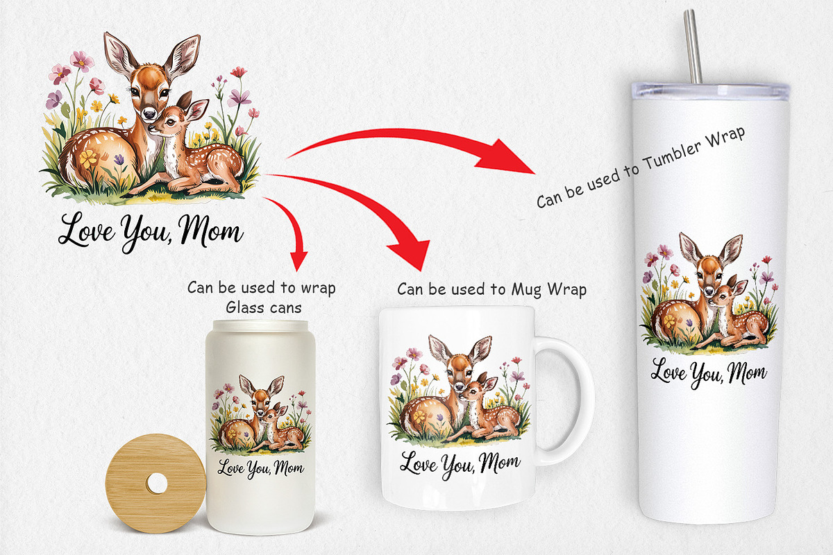 Mother’s Day Animal, a Graphic by Artnoy (Photo 4 of 5)
