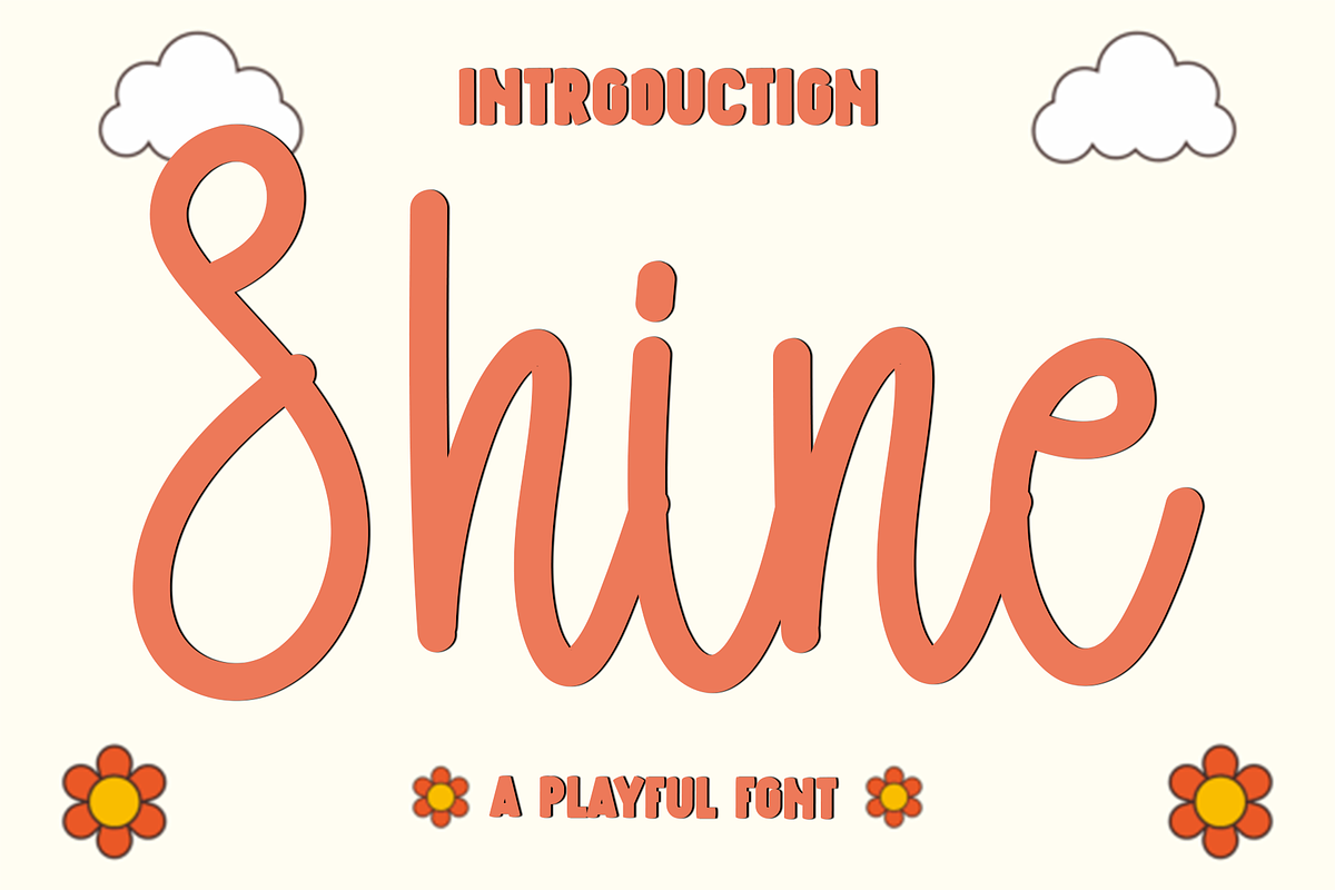 Shine, a Handwritten Font by InermediaSTUDIO (Photo 1 of 7)