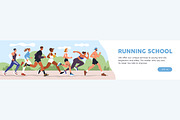 People jogging, running, doing sport, a Sport Illustration by Good Studio (Thumbnail 6 of 8)