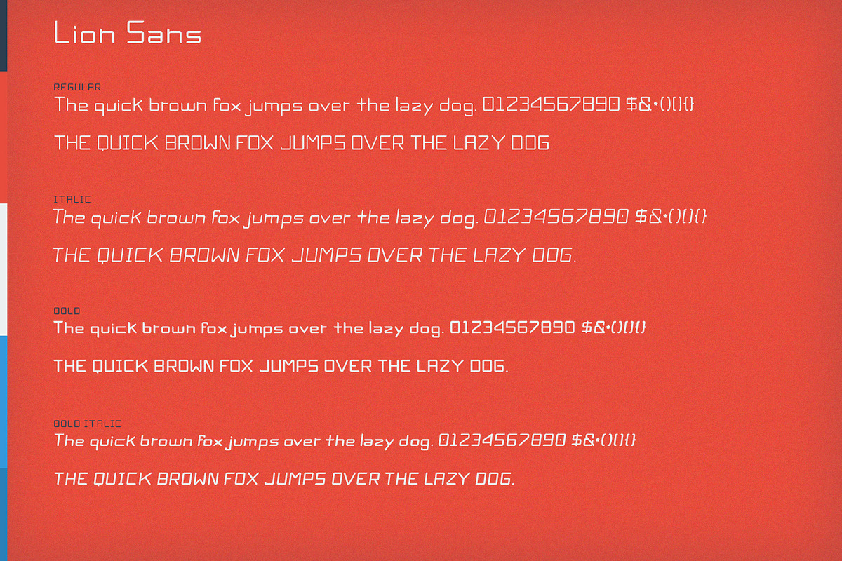 Lion Sans preview 3