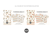 Summer Snails - seamless patterns, a Pattern Graphic by vatrushkaprint_store (Thumbnail 6 of 6)