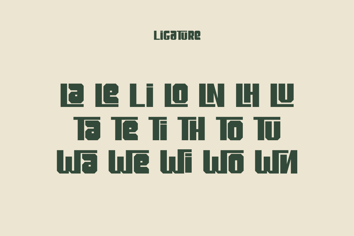 Gilndra Down - Thick & Bold Font, a Sans Serif Font by Iqsiart Studio (Photo 4 of 7)