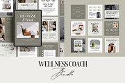 Wellness Coach Bundle Template, a Marketing Template by Amaré Creative (Thumbnail 2 of 9)