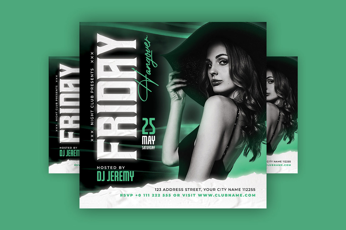 Flyer frenzy. Party in style!, a Flyer Template by CocoDesign (Photo 1 of 2)