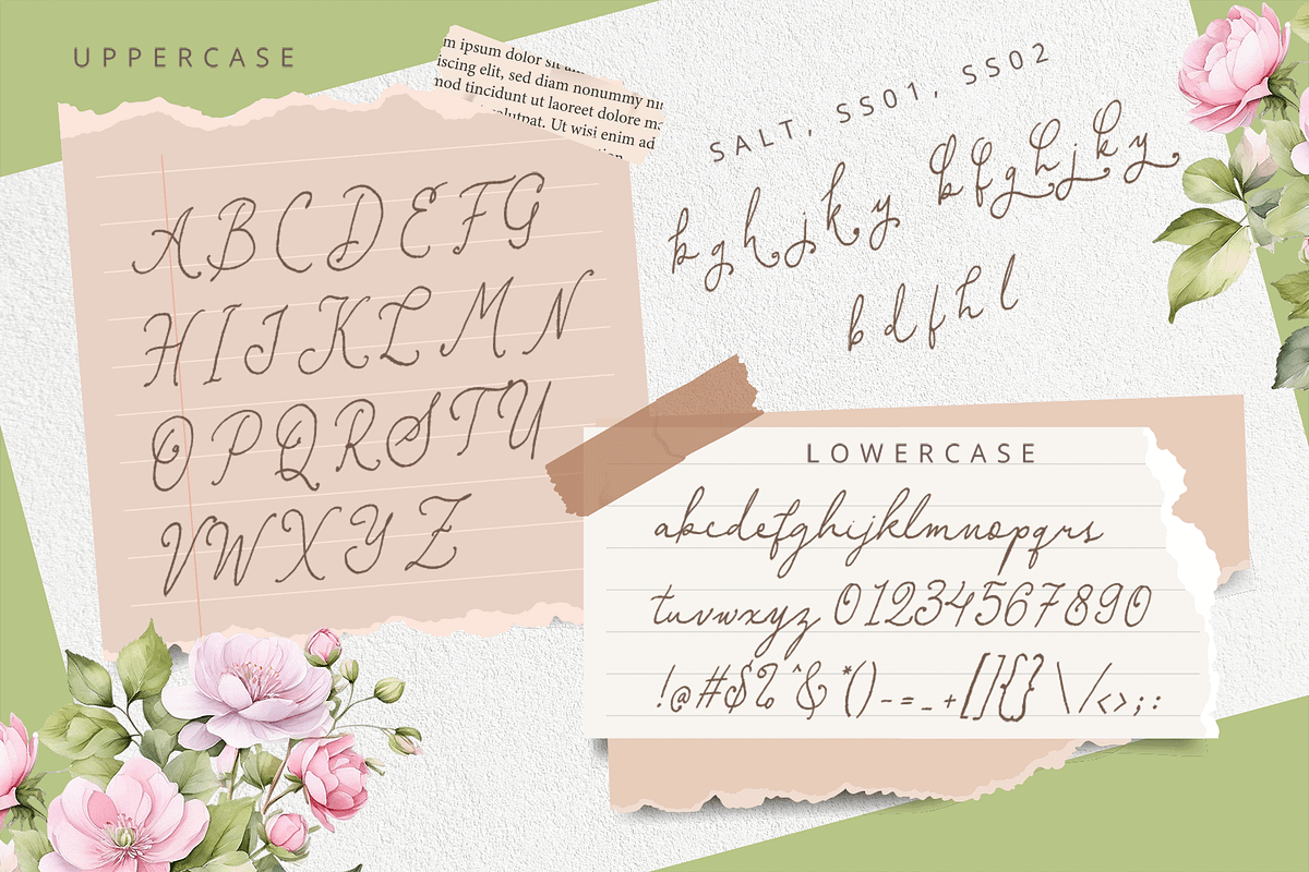 Twirly Whisper – Playful Handwritten, a Handwritten Font by overlaytemplates (Photo 3 of 5)