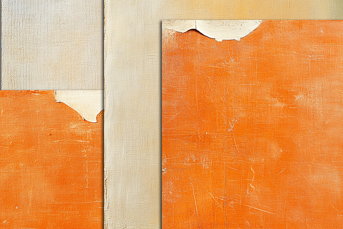 Orange Linen Canvas Digital Textures, a Texture Graphic by Area (Photo 13 of 18)