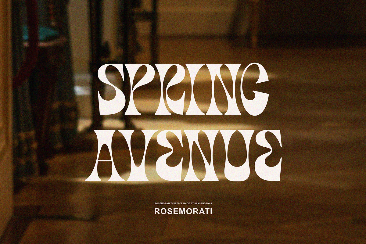 Rosemorati, a Serif Font by Sans & Sons (Photo 10 of 11)