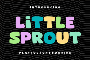 Little Sprout, a Font by Limited.studio