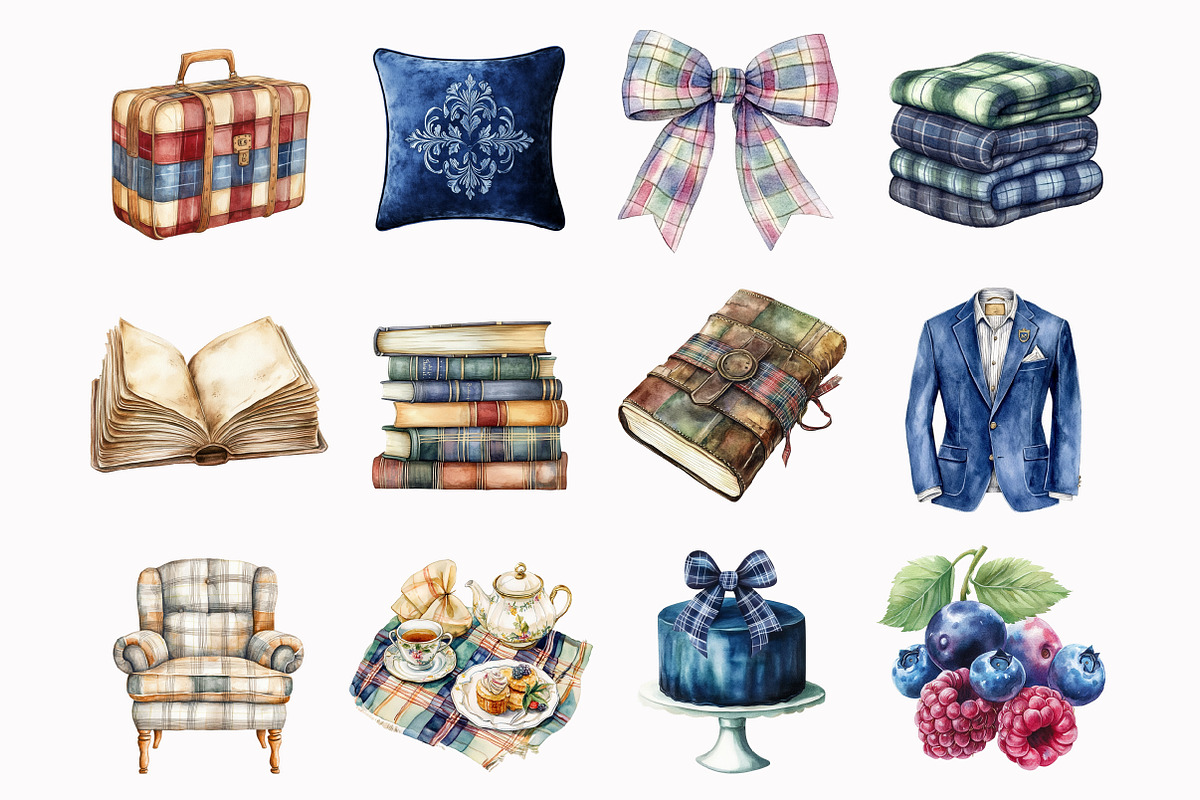 Watercolor Classic Baby Clipart, an Illustration by Design Market (Photo 3 of 5)