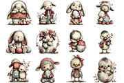 Easter Spring Animals Clipart, an Illustration by Designking (Thumbnail 3 of 5)