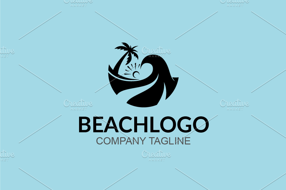 Beach Logo, a Branding & Logo Template by Twelve.std (Photo 3 of 3)