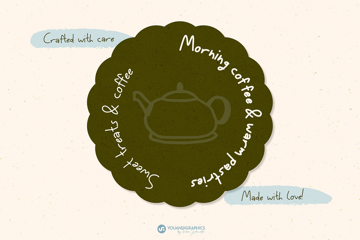 Little Note Handwritten Font Duo, a Handwritten Font by Youandigraphics (Photo 2 of 11)