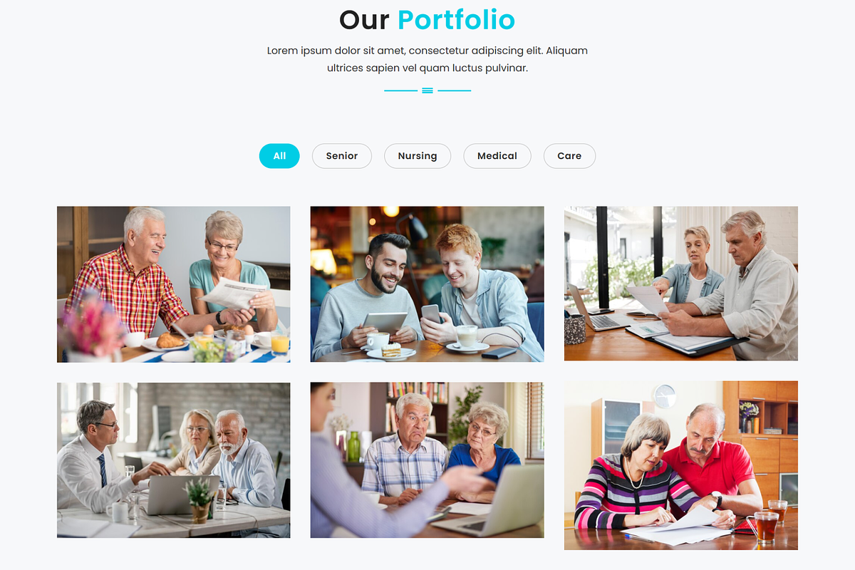 Mencare - Senior Care Website HTML, a Bootstrap Template by Themeplaza (Photo 4 of 7)
