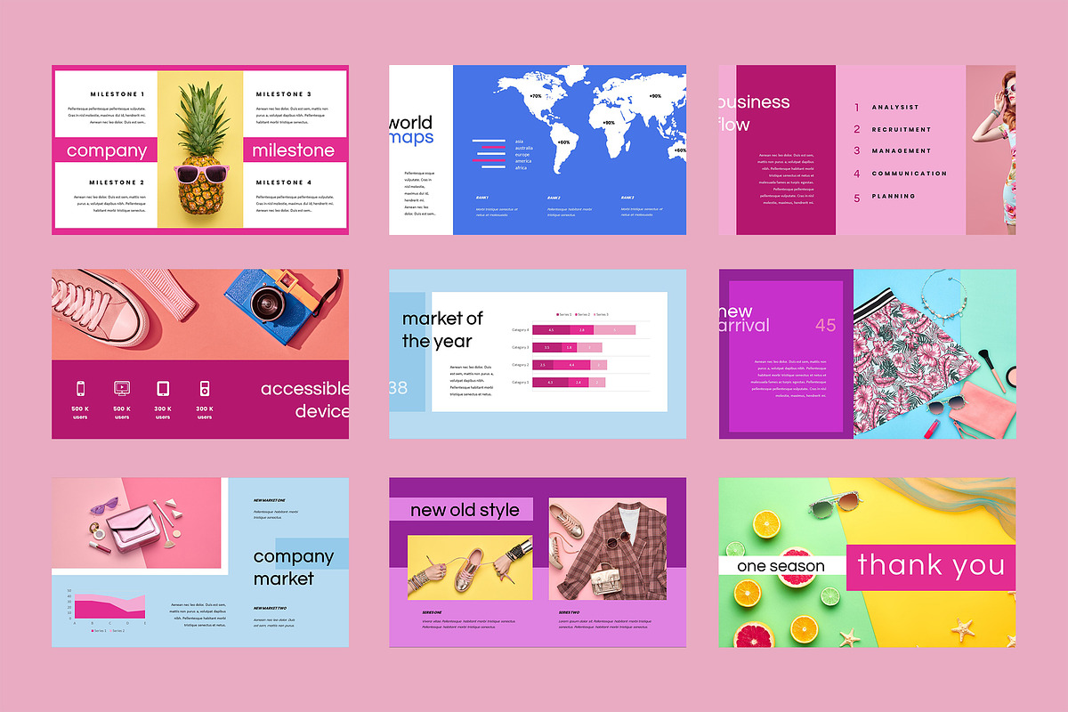 One Season - Google Slide Template, a Presentation Template by TMint ...