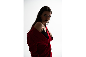 Confident young woman posing with a, a Person Photo by volodymyrshtun13795