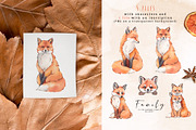 Fox family creator, an Animal Illustration by VerAna (Thumbnail 2 of 14)