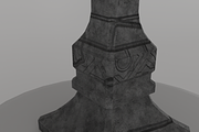 Low Poly Monument Game Asset 3D Mode, a 3D by makart25 (Thumbnail 2 of 6)