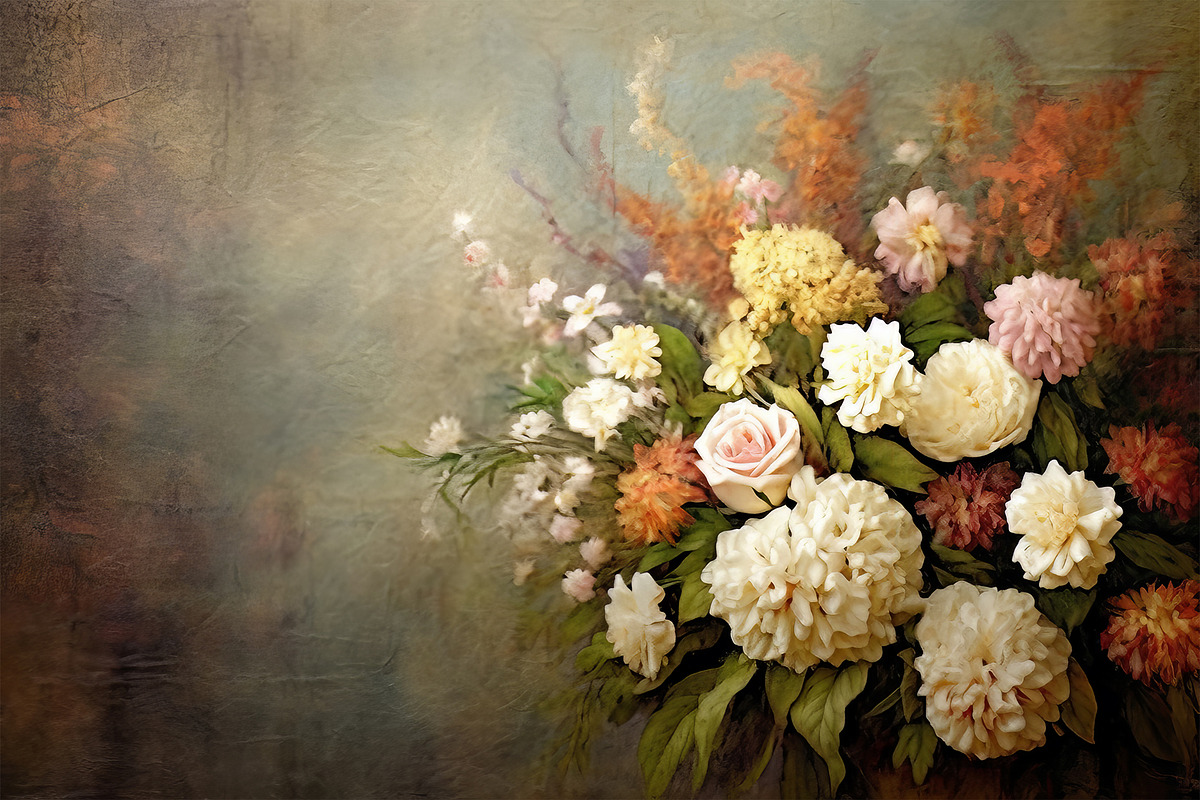 85 Fine Art Vintage Floral Design, a Texture Illustration by Bilgep_design (Photo 18 of 19)
