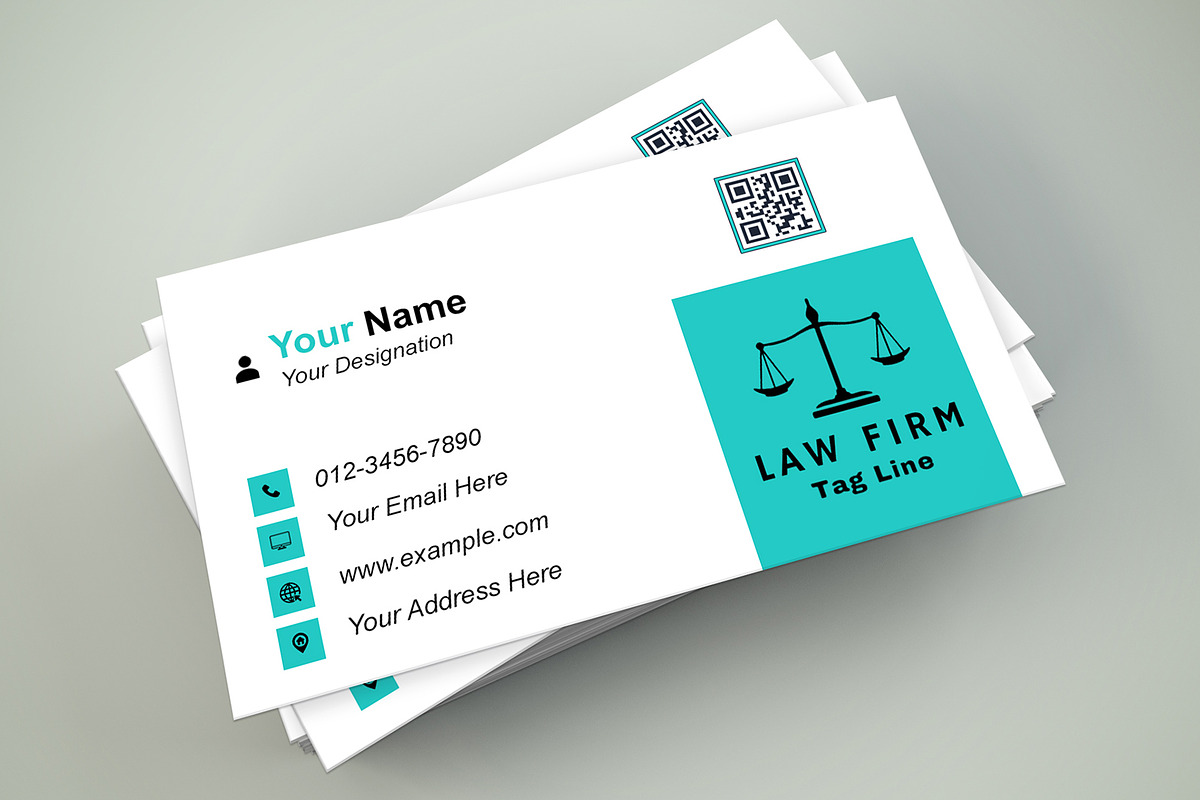 Law Consultant Card PSD preview 5
