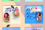 Fashion Gradient Social Media Layout, a Social Media Template by ContestDesign (Thumbnail 3 of 4)