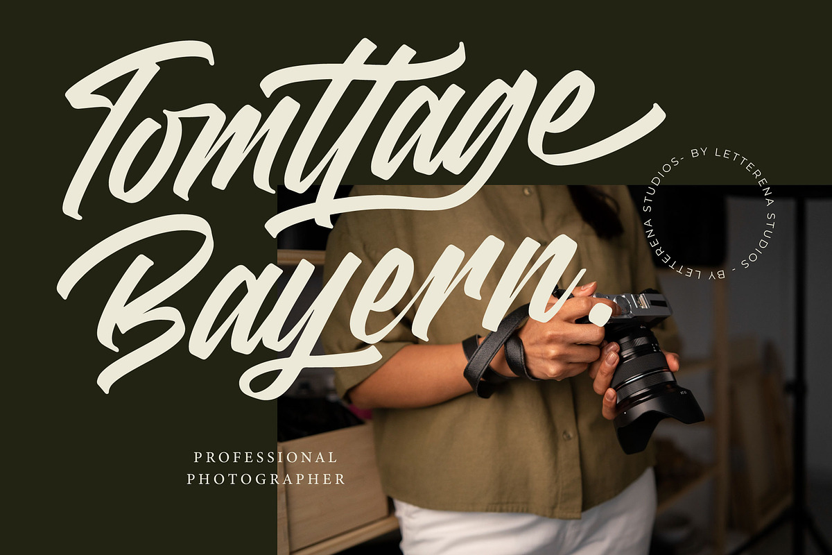 Madena Vintage Bold Script Font, a Script Font by Letterena Studios Script (Photo 7 of 20)