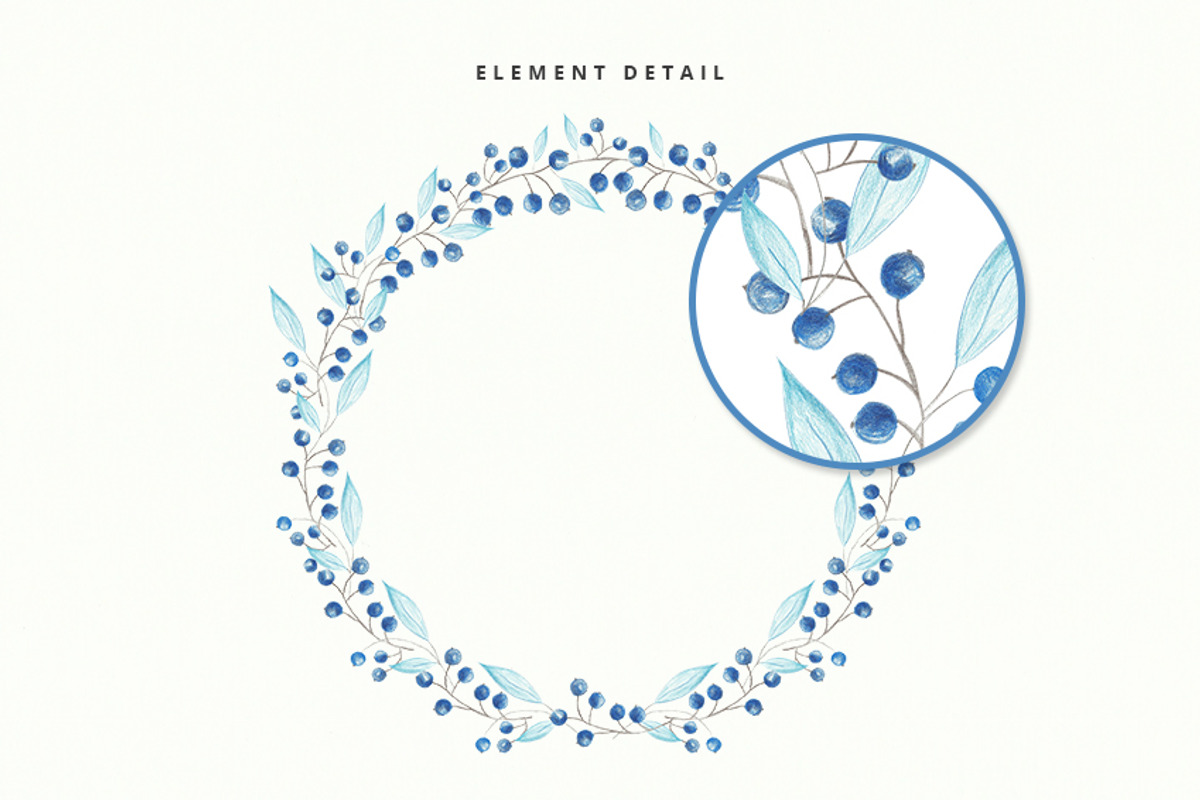Hand Drawn Christmas Elements, an Illustration by RoxanaMihis (Photo 5 of 5)