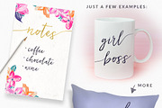 Lovefern Font + SWASHES, a Script Font by Angie Makes (Thumbnail 3 of 7)