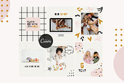 Kids Instagram Post & Stories Canva, a Social Media Template by Yaaas Design (Thumbnail 8 of 16)