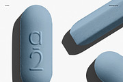 Pills and Bottle Mockup Set, a Packaging Mockup by Renderteam (Thumbnail 10 of 14)
