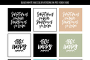 32 Hand lettered quotes, an Illustration by piyacler (Thumbnail 6 of 6)