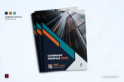 Company Profile Template, a Brochure Template by UnicodeID (Thumbnail 1 of 12)