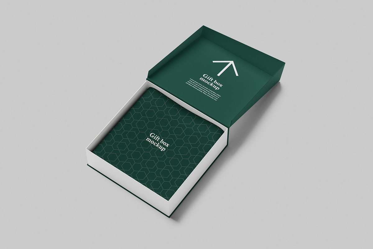 Jewelry Box Mockup, a Packaging Mockup by UFR_GRAPHIC (Photo 4 of 4)