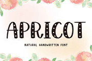 APRICOT, a Handwritten Font by Mozatype (Thumbnail 1 of 13)