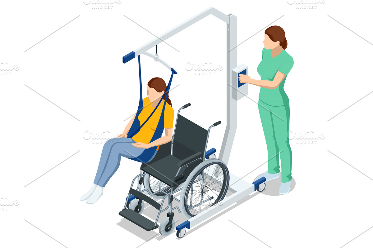 Isometric vector illustration, a Healthcare Illustration by Golden Sikorka