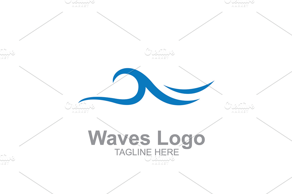 20 Logo Sea & Waves Templates Bundle, a Branding & Logo Template by Friendesigns (Photo 14 of 21)