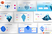 Iceberg PowerPoint Infographic, a Presentation Template by Digitcase x Wealthwells (Thumbnail 1 of 4)