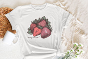Feeling Berry Good PNG, Strawberry, an Illustration by SharpMarketplace (Thumbnail 5 of 9)