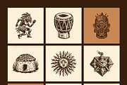 Vintage Cultures and Civilization, a Person Illustration by Creative Stall (Thumbnail 27 of 33)