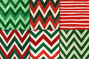 Christmas Digital Paper Pack, a Pattern Graphic by Black Bird Studio (Thumbnail 3 of 6)