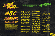 Street Punks: Retro Graffiti Font, a Handwritten Font by Wingsart Studio (Thumbnail 3 of 16)