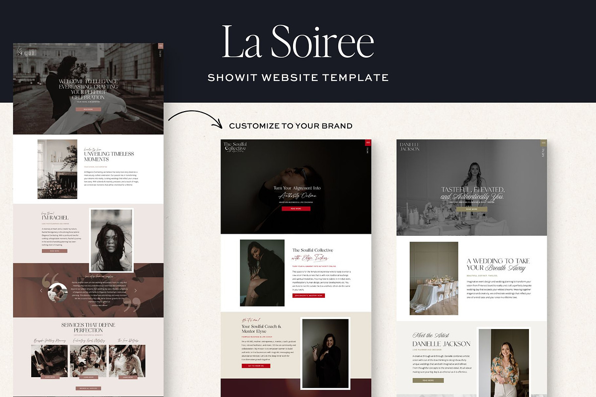 Aesthetic Showit Website Template, a Websites & App Template by Monarch Design Co. (Photo 6 of 9)