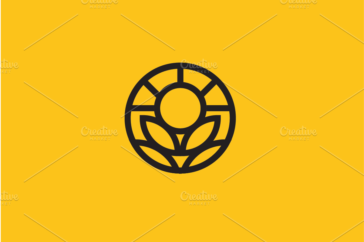 Sunflower Logo, a Branding & Logo Template by Logy (Photo 1 of 2)