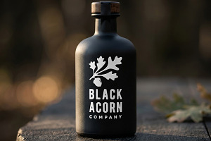 Acorn Oaknut with Oak Leaf logo, a Branding & Logo Template by Enola99d