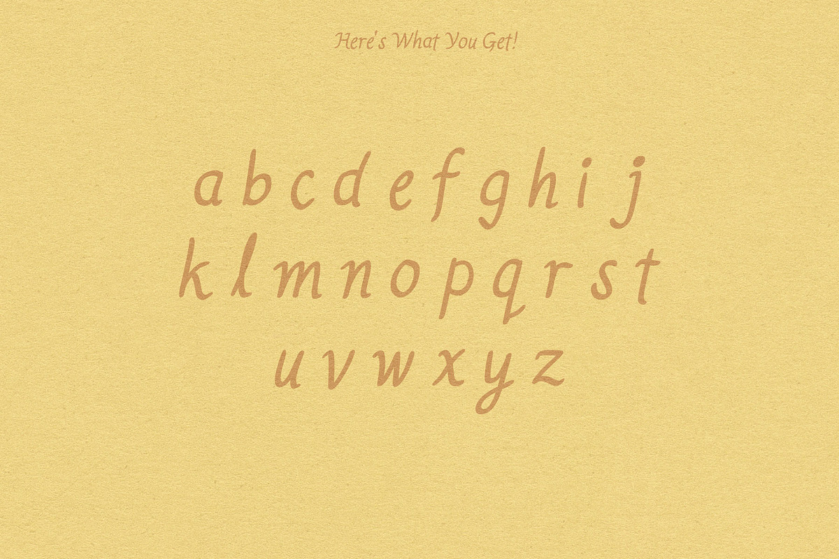 Butter - A Simple, Handwritten Font, a Handwritten Font by Eric Pond Designs (Photo 5 of 5)