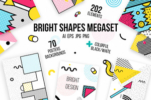 272 Bright Patterns, Elements Set