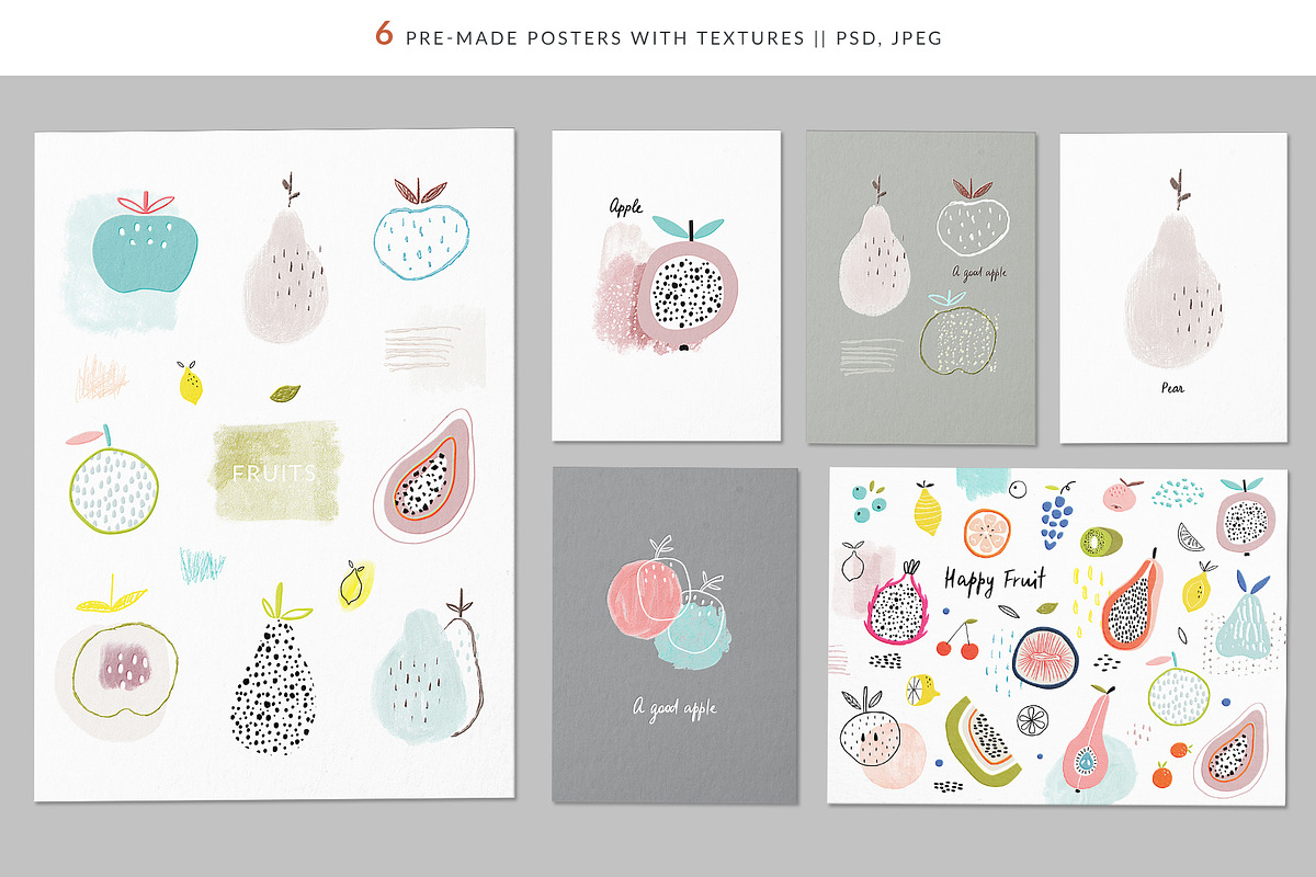Fruits | 313+ elements, a Graphic by Oksana Stepova (Photo 10 of 13)