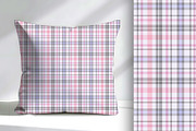 Delicate Purple Plaid Seamless, a Pattern Graphic by Sharon Schwalbe (Thumbnail 2 of 4)