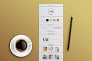 Brand Board Template PSD + Canva, a Presentation Template by Ciera Design Templates (Thumbnail 6 of 8)